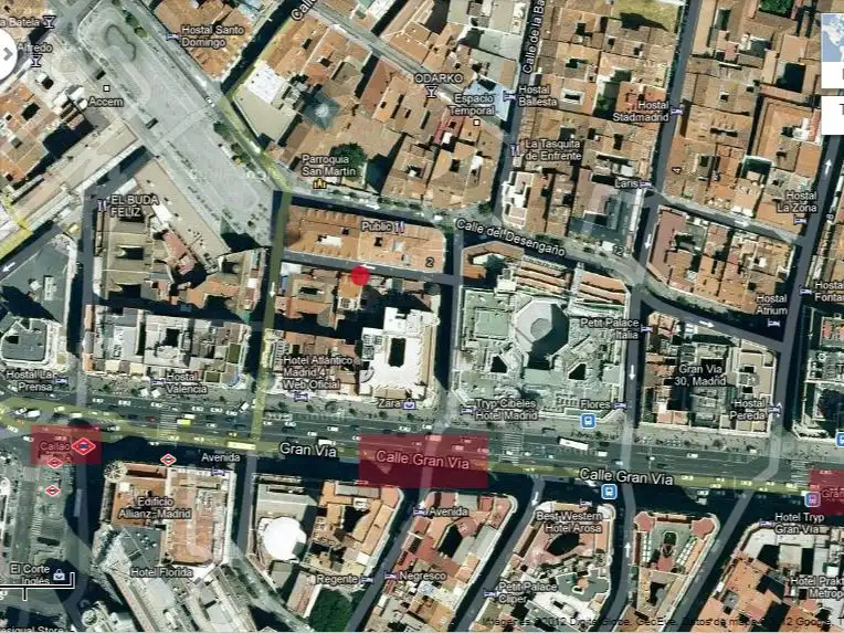 Exterior view of Garage for rent in Madrid