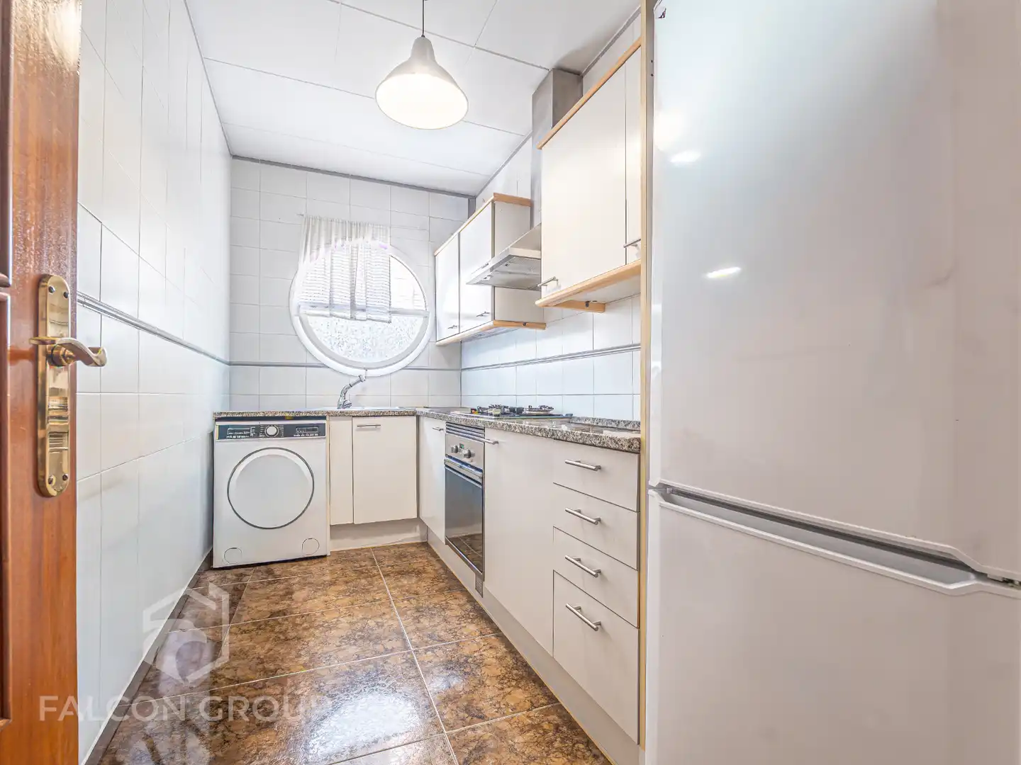 Küche von Wohnung zum Verkauf in Vilanova i la Geltrú mit Heizung, Terrasse und Abstellraum