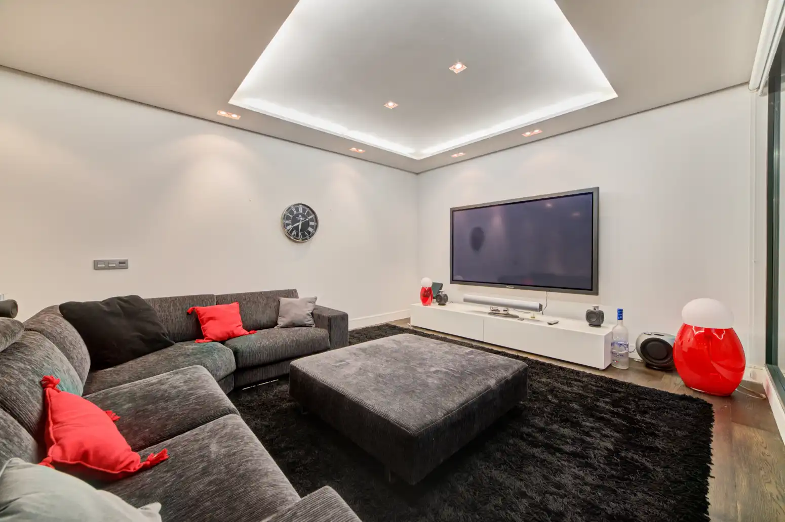 Sala de estar de Casa o chalet de alquiler en Zizur Mayor / Zizur Nagusia con Calefacción, Jardín privado y Parquet
