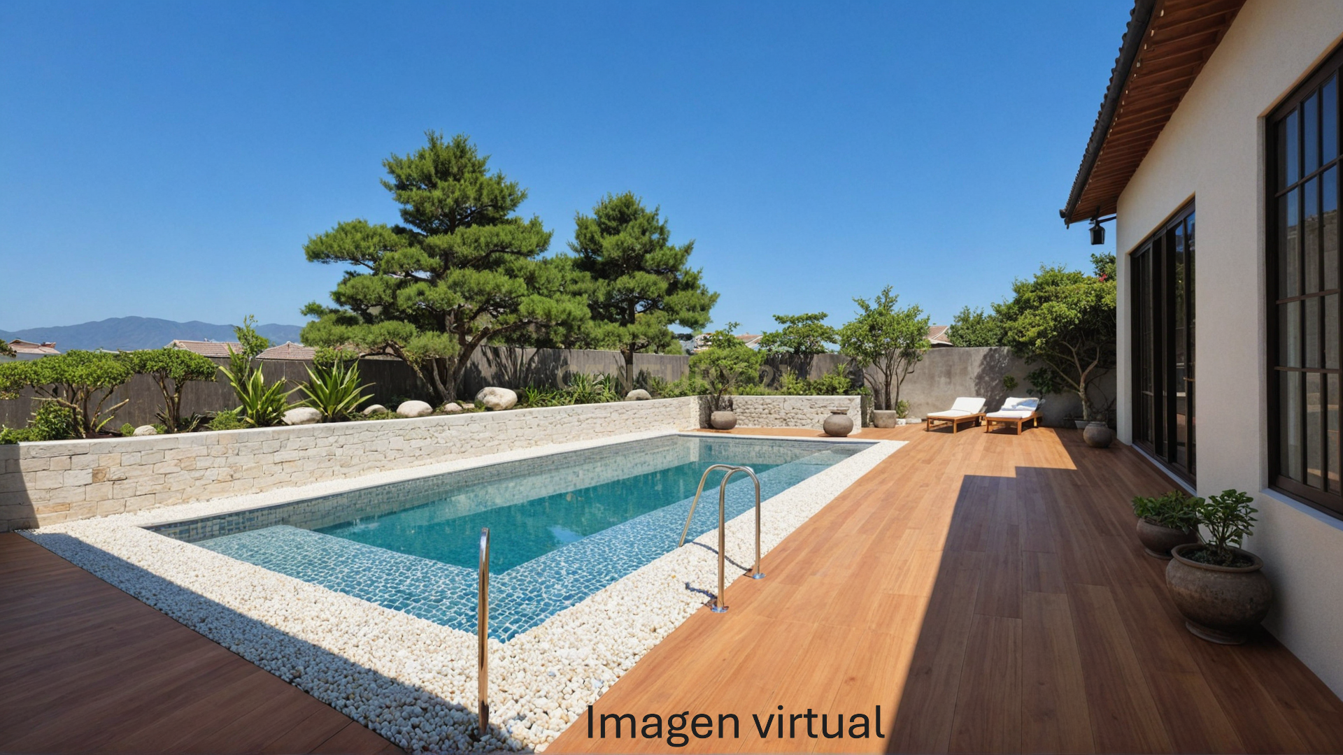 Jardí de Casa o xalet en venda en Dénia amb Aire condicionat, Terrassa i Piscina