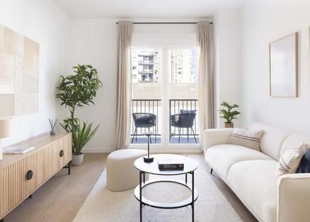 Living room of Flat to rent in Málaga Capital  with Air Conditioner and Terrace