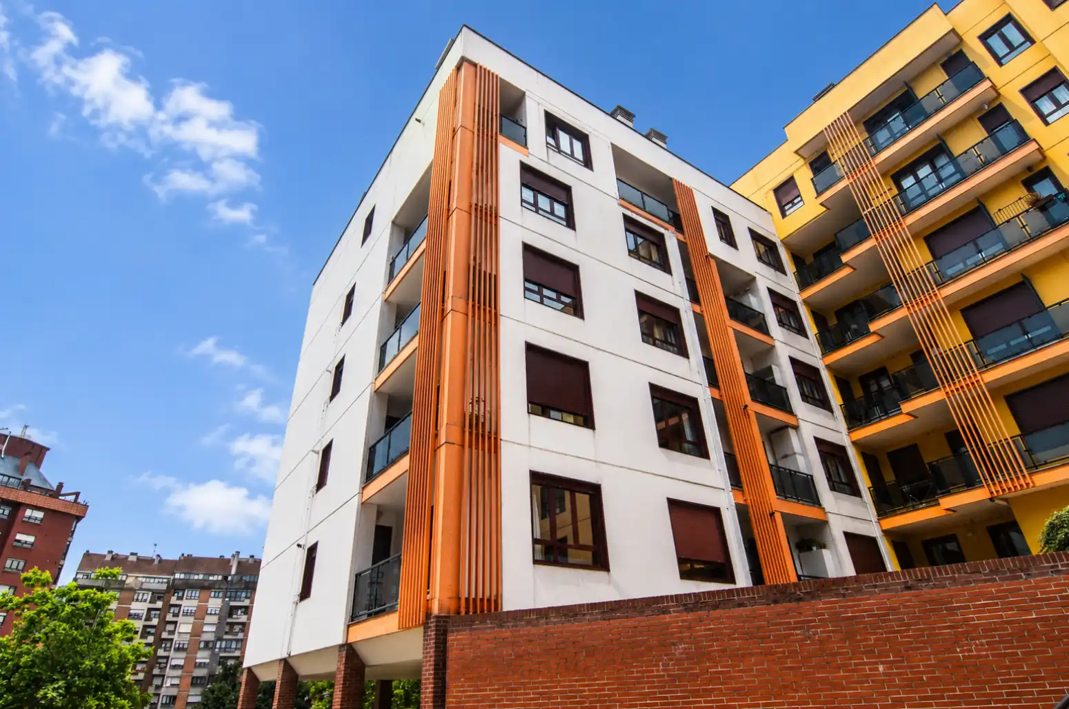 Exterior view of Flat for sale in Oviedo   with Heating, Parquet flooring and Terrace