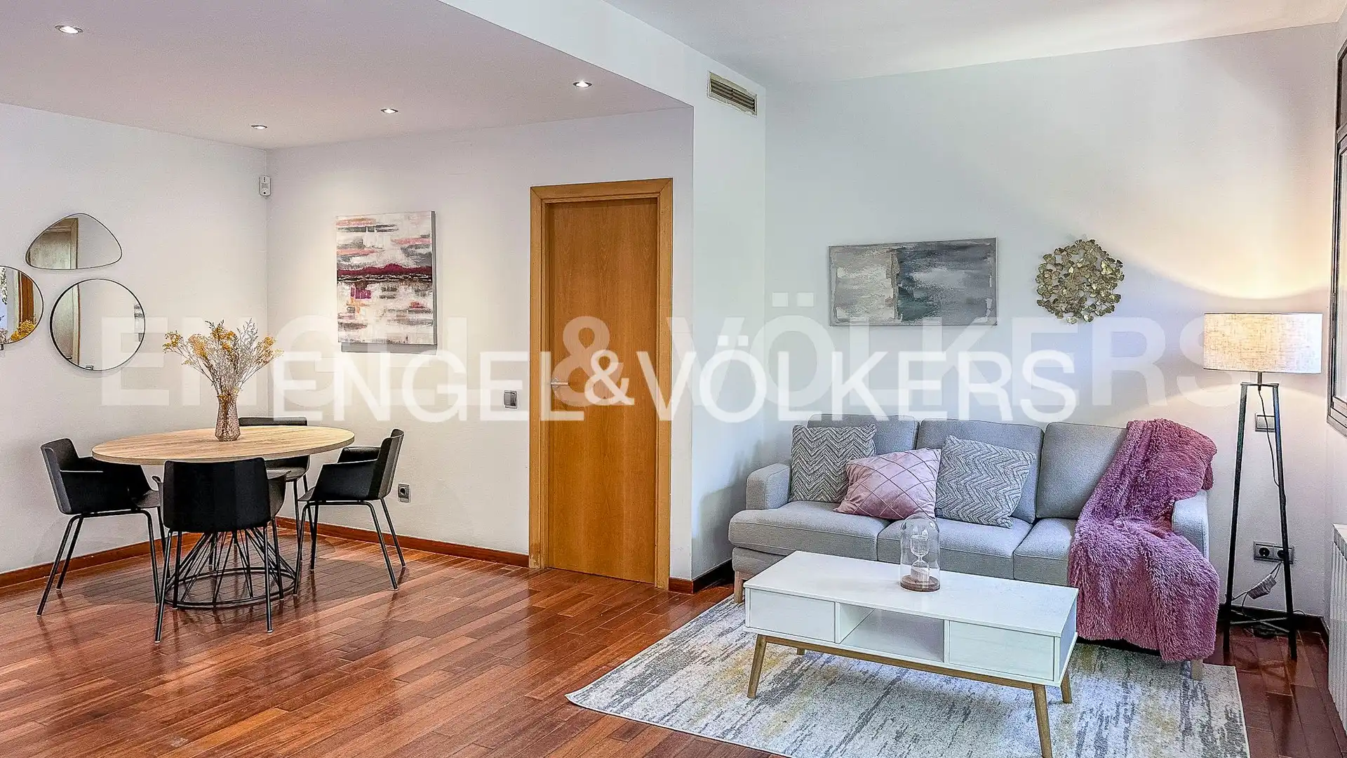 Sala de estar de Piso en venta en  Barcelona Capital con Aire acondicionado, Calefacción y Terraza