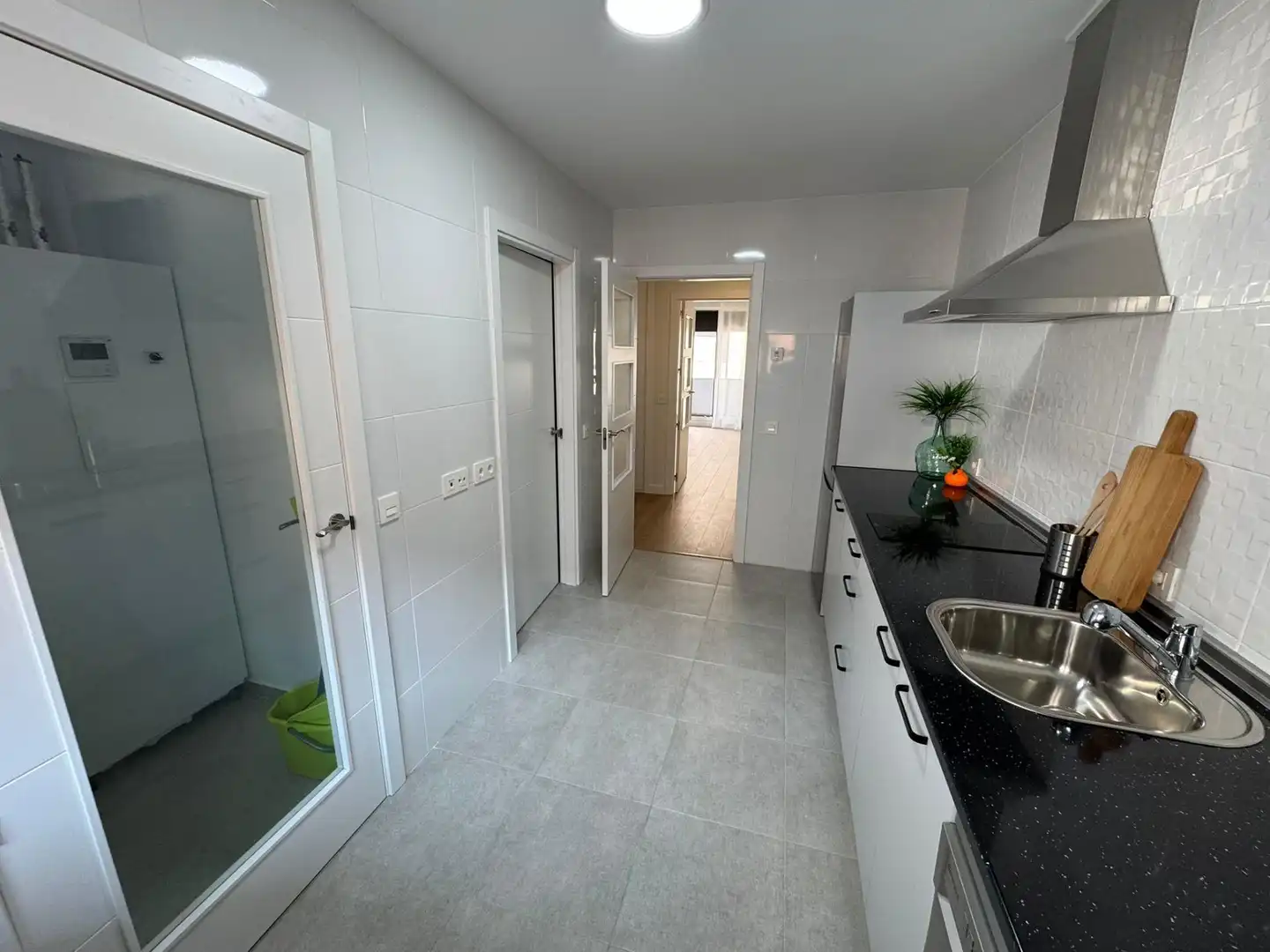 Cocina de Piso de alquiler en Cáceres con Aire acondicionado, Calefacción y Terraza