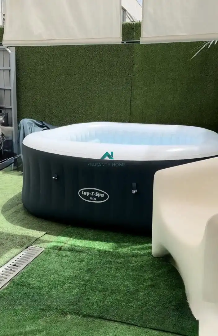 Jardí de Dúplex de lloguer en  Valencia Capital amb Terrassa, Moblat i Piscina comunitària