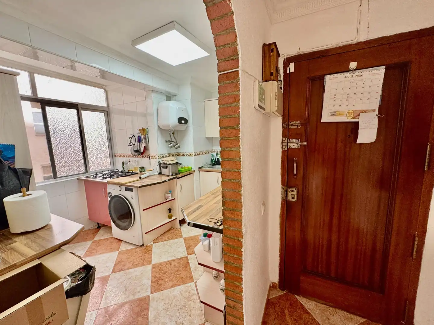 Kitchen of Flat for sale in Málaga  with Air Conditioner