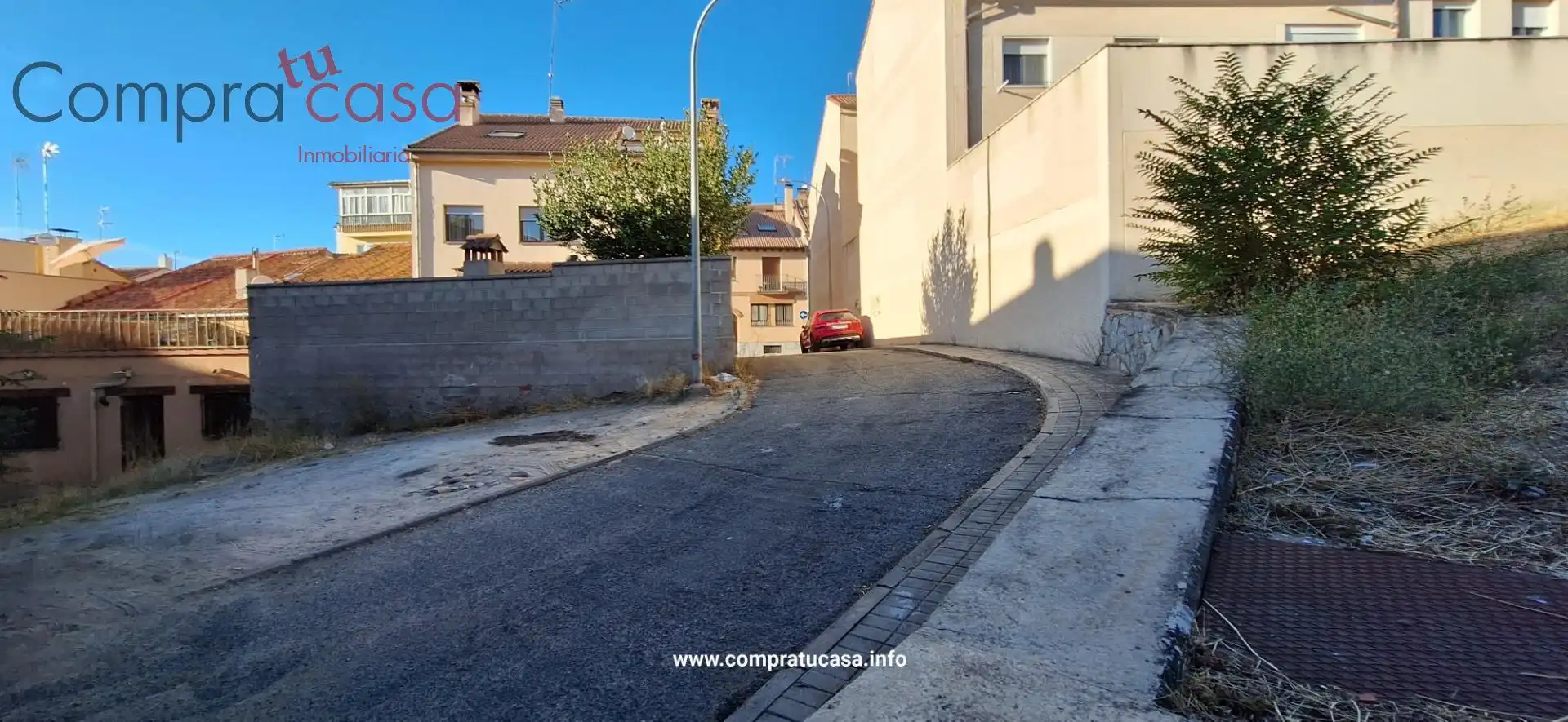 Vista exterior de Pis en venda en Segovia amb Parquet, Traster i Alarma