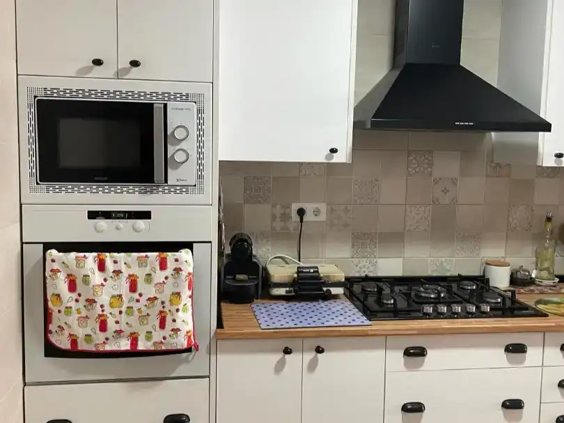 Cuina de Casa o xalet en venda en Villarrobledo amb Balcó