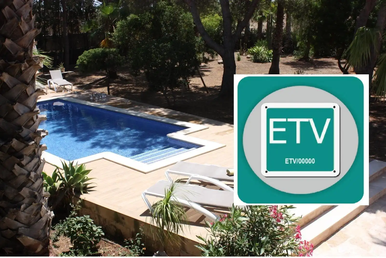 Piscina de Casa o chalet en venta en Santa Margalida con Aire acondicionado, Jardín privado y Terraza