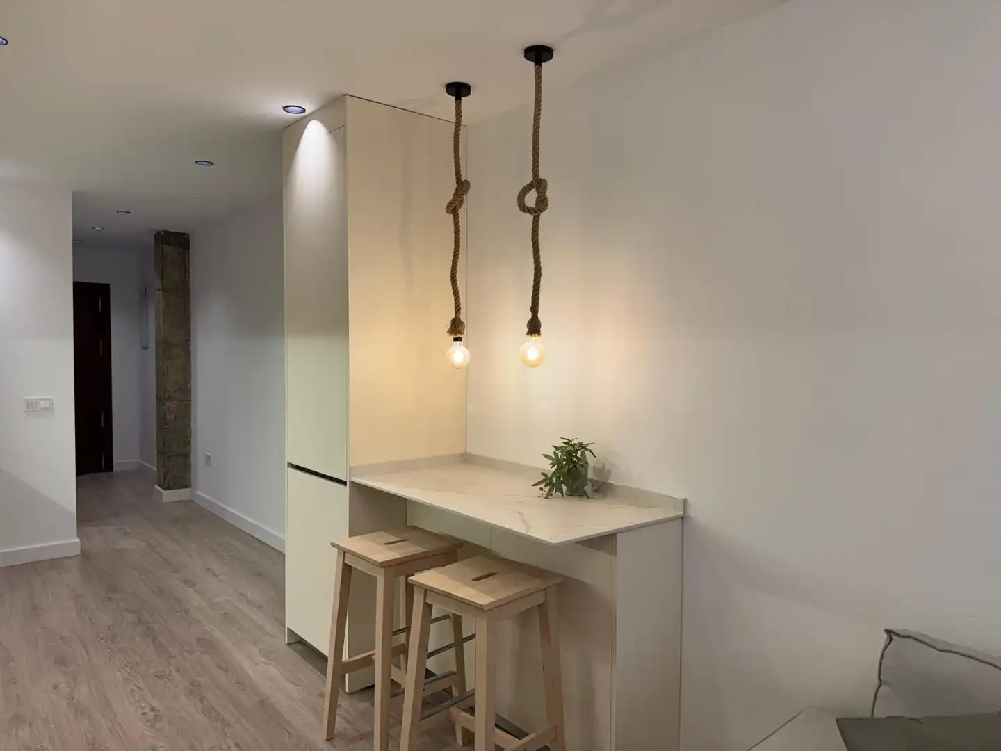 Küche von Wohnungen zum Verkauf in Málaga mit Klimaanlage, Terrasse und Balkon
