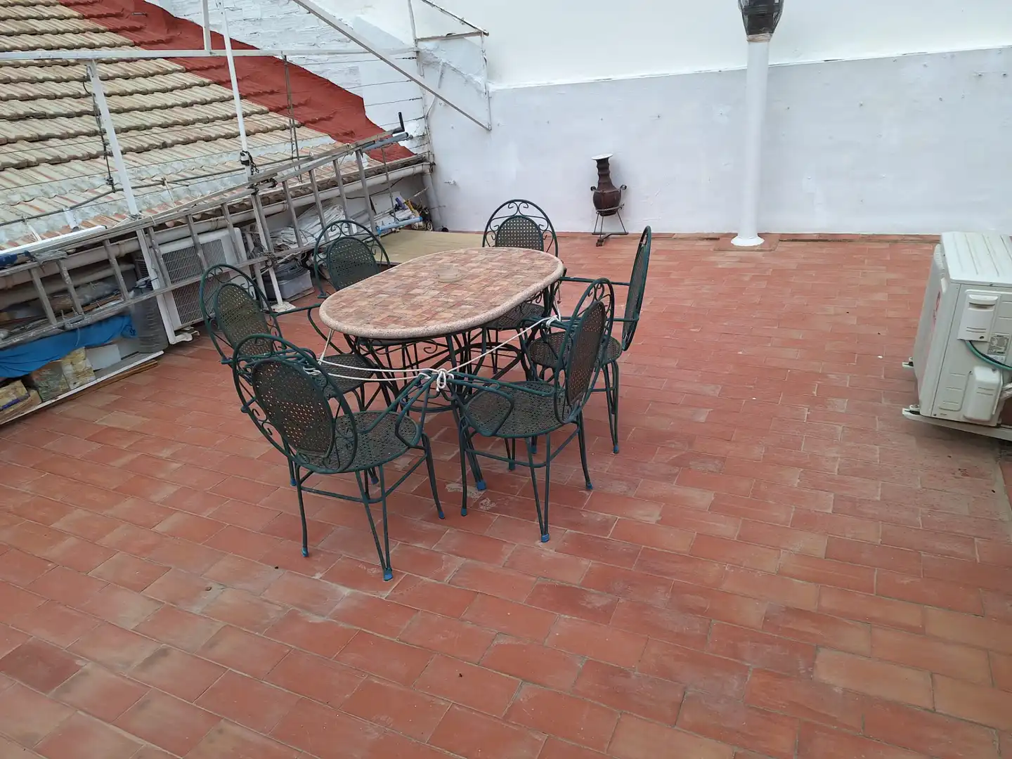 Terrace of Houses for sale in San Vicente del Raspeig / Sant Vicent del Raspeig  with Air Conditioner, Terrace and Storage room