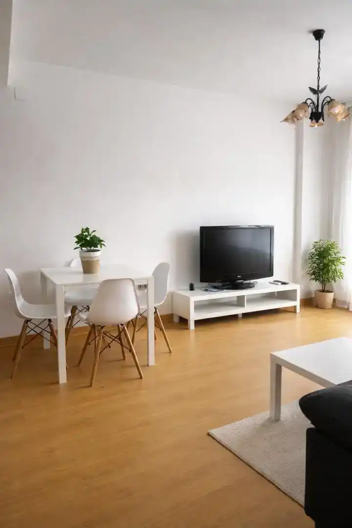 Sala d'estar de Pis en venda en Ogíjares amb Aire condicionat, Jardí privat i Parquet
