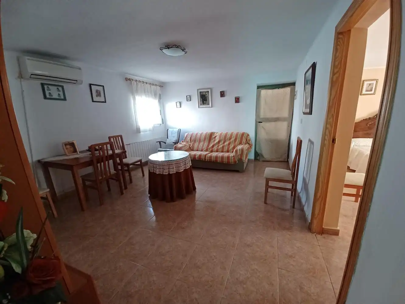 Living room of Houses for sale in Villalgordo del Júcar  with Air Conditioner, Heating and Furnished