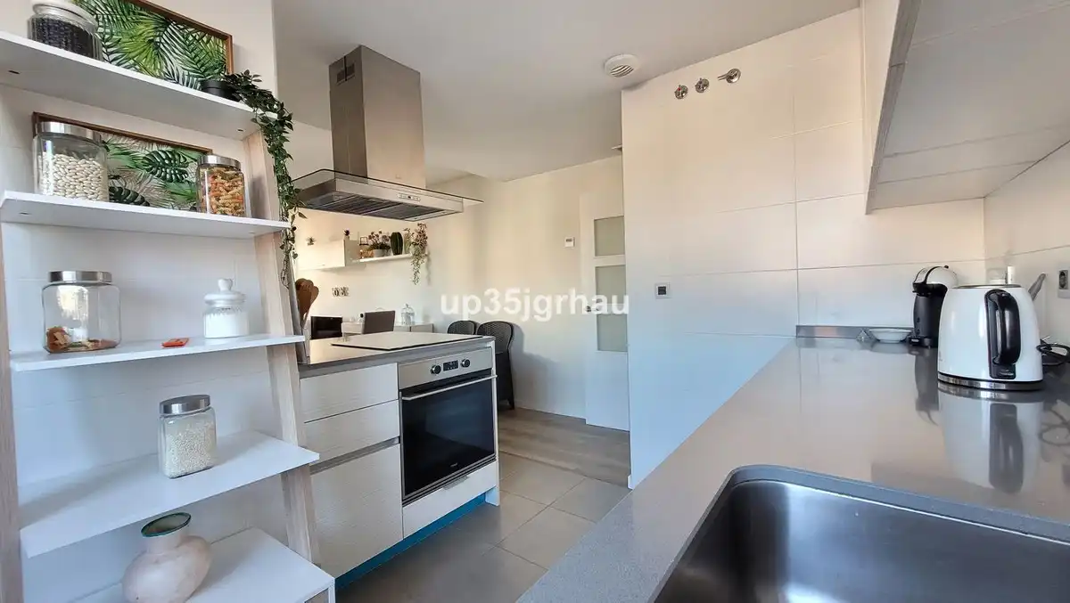 Kitchen of Apartments for sale in Estepona  with Air Conditioner, Terrace and Furnished