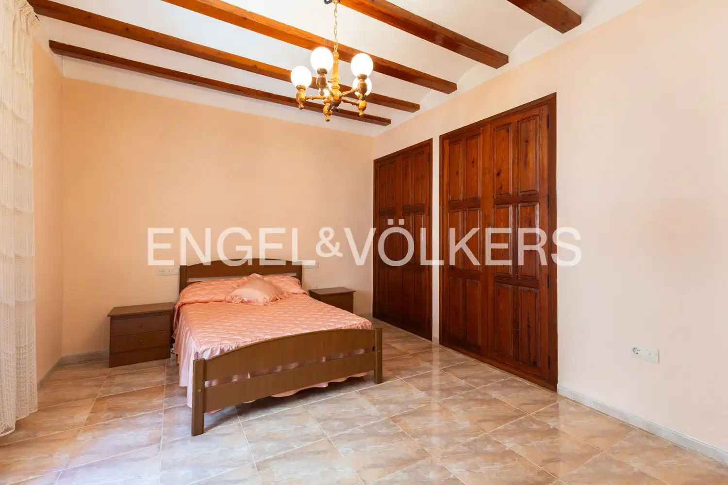Bedroom of Houses for sale in Villanueva de Castellón  with Heating and Private garden
