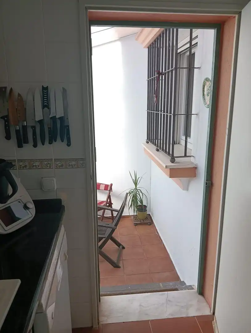 Terrassa de Casa adosada en venda en Puerto Real amb Aire condicionat, Jardí privat i Terrassa