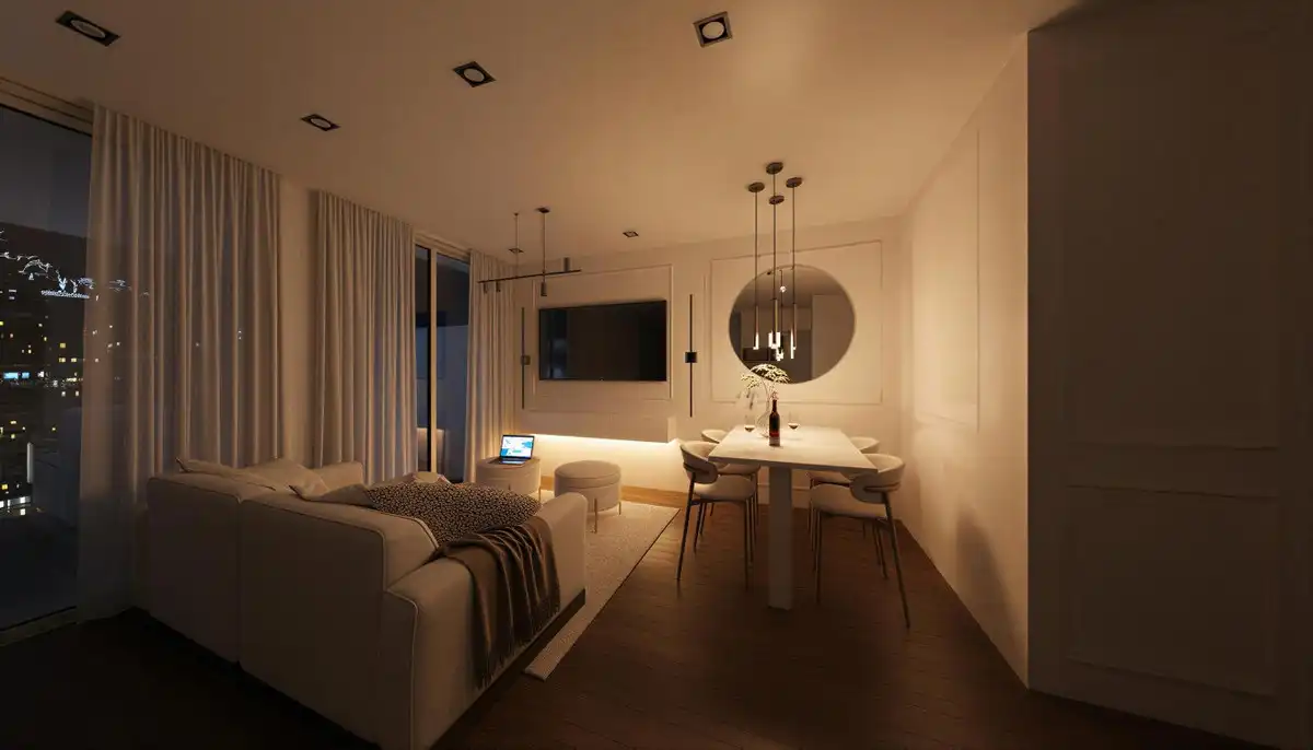 Living room of Apartments for sale in Mijas  with Air Conditioner, Heating and Private garden