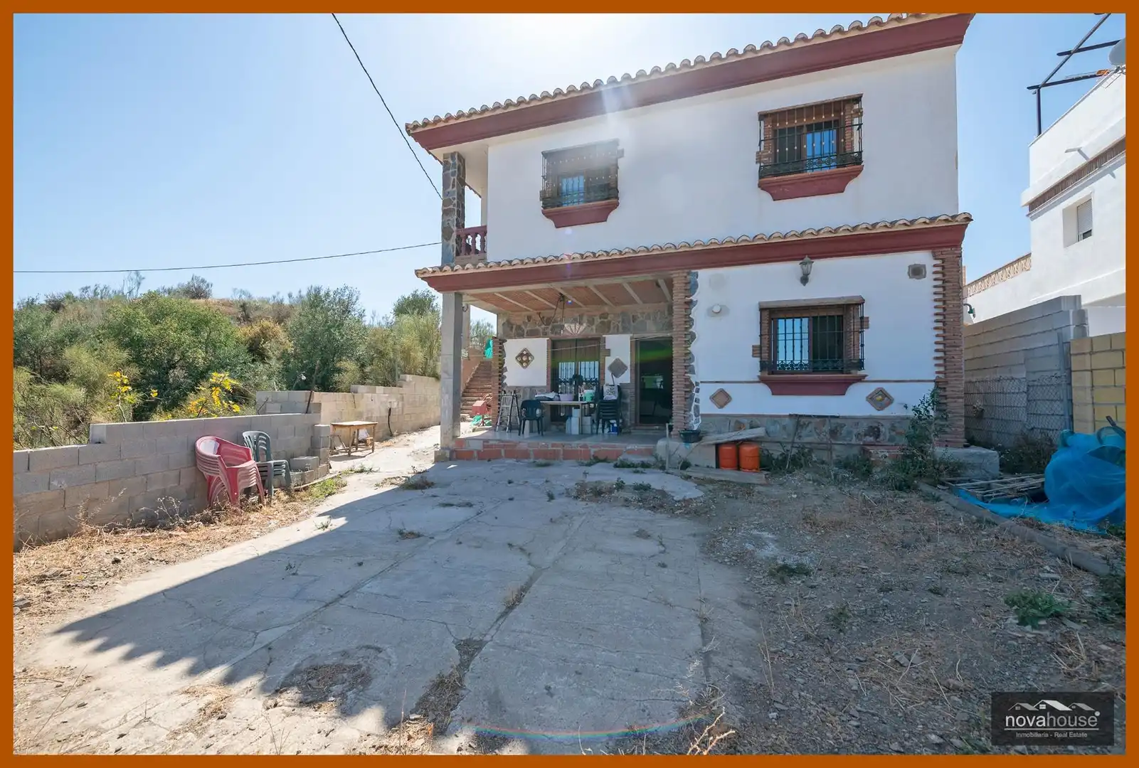 Vista exterior de Casa o chalet en venta en Rincón de la Victoria con Aire acondicionado, Jardín privado y Terraza