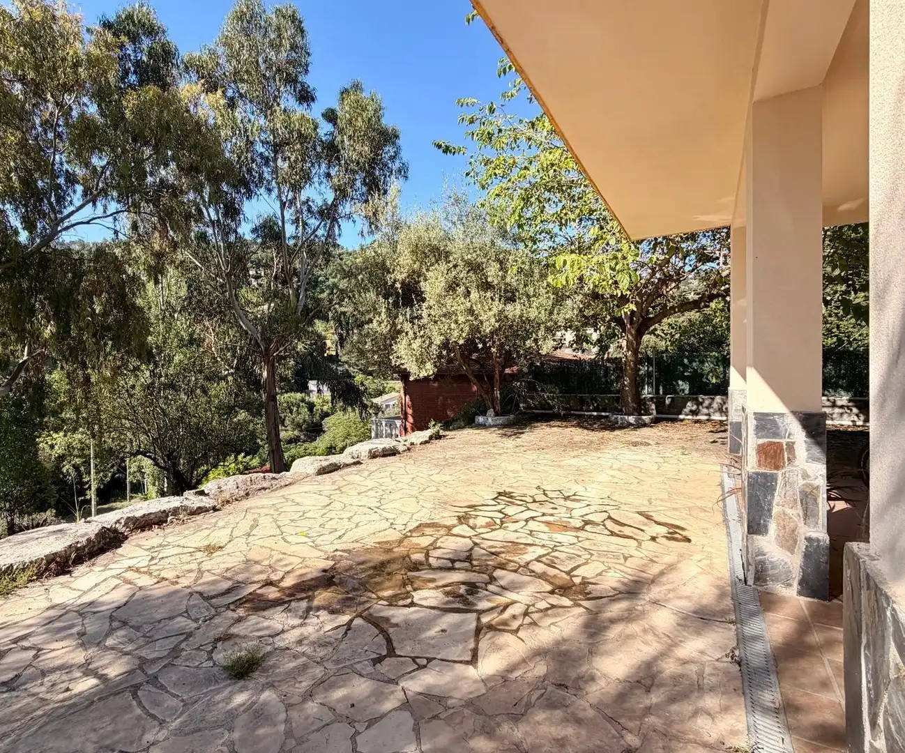 Terraza de Casa o chalet en venta en Bigues i Riells del Fai con Calefacción, Jardín privado y Terraza