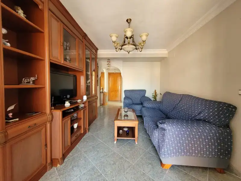 Sala de estar de Piso en venta en Málaga con Terraza, Horno y Lavadora