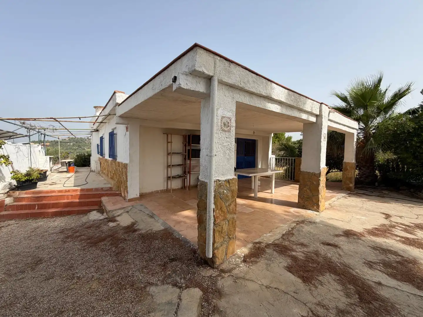 Vista exterior de Casa o chalet en venta en Godelleta con Calefacción, Jardín privado y Terraza