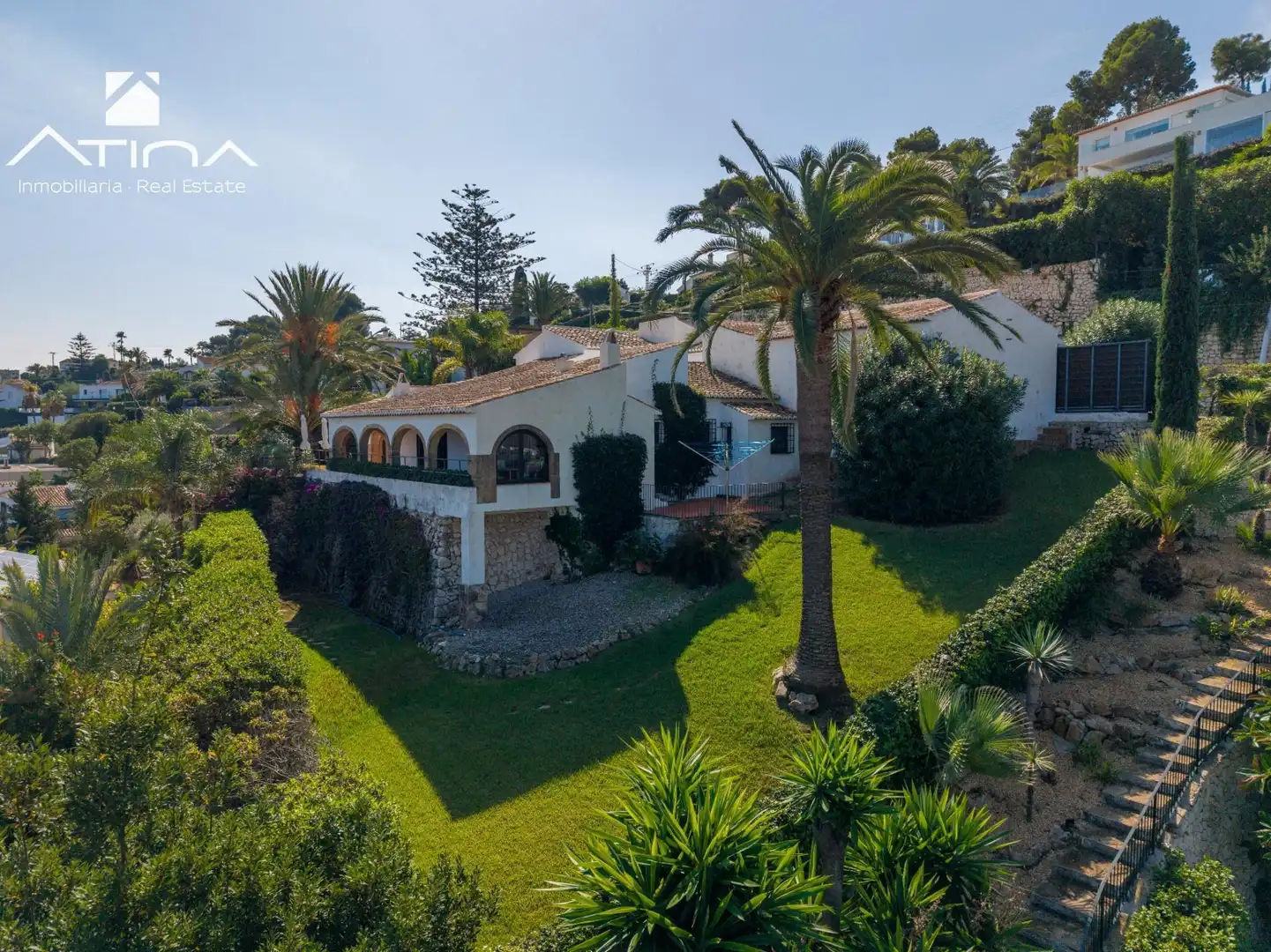Exterior view of Houses for sale in Jávea / Xàbia  with Heating, Private garden and Terrace
