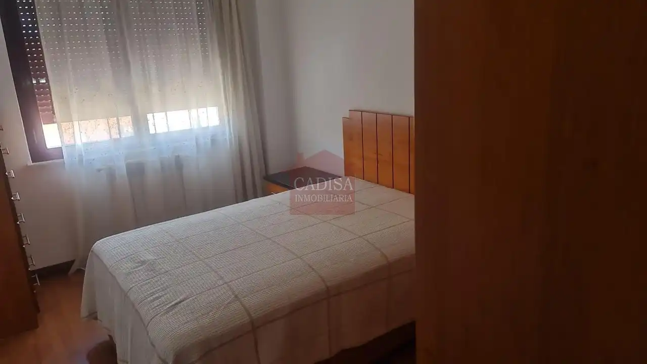 Bedroom of Flat for rent in Villamayor  with Heating, Swimming Pool and Furnished
