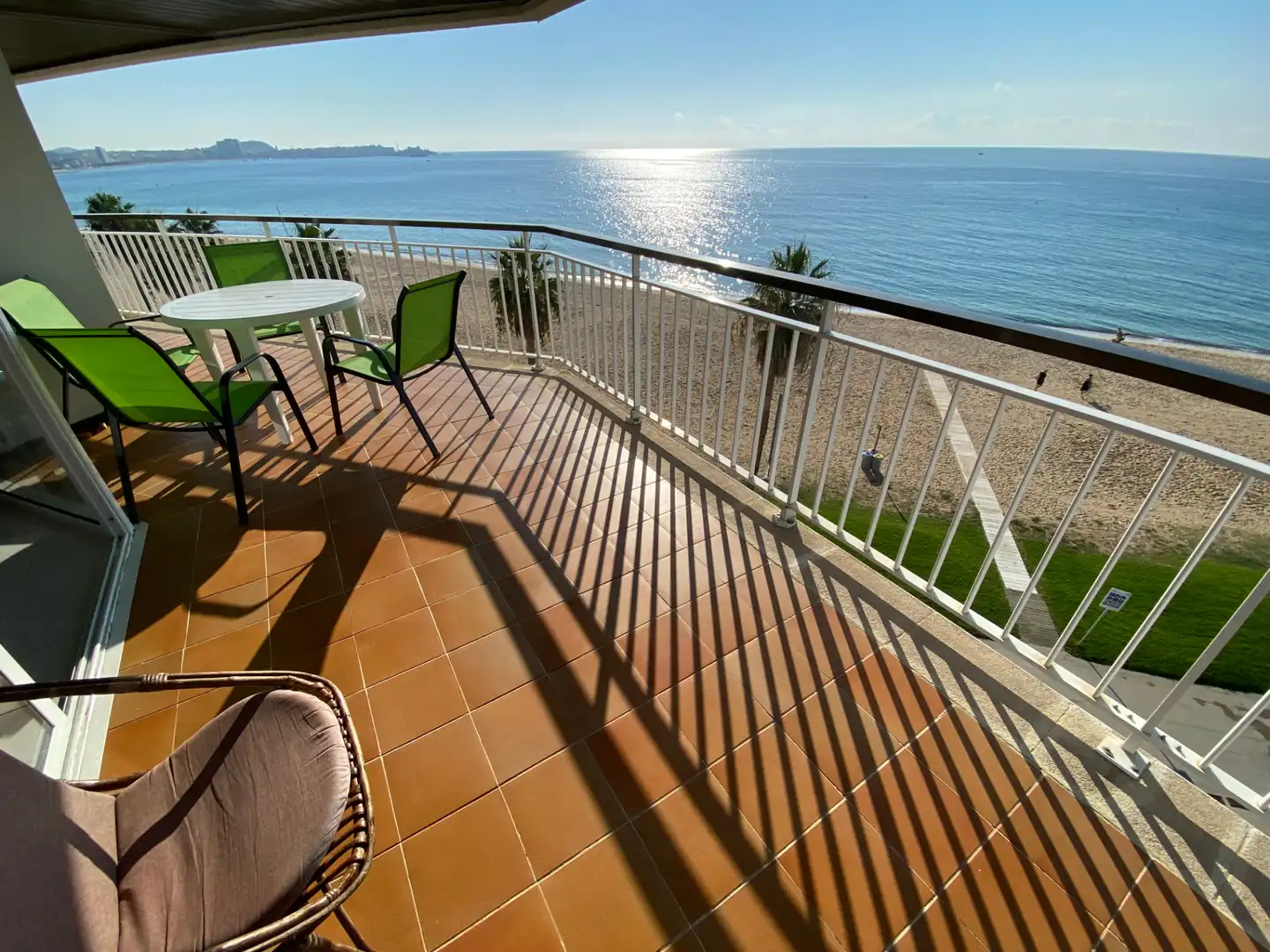 Terraza de Apartamento en venta en Calonge i Sant Antoni con Terraza, Amueblado y Horno