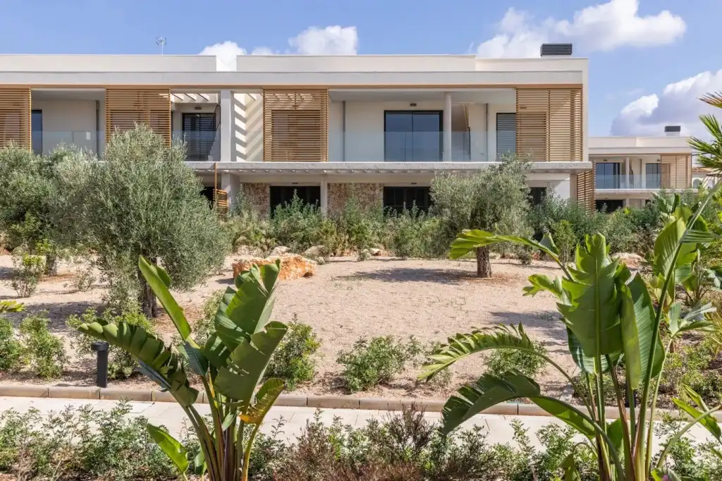 Vista exterior de Ático en venta en Campos con Calefacción, Terraza y Piscina