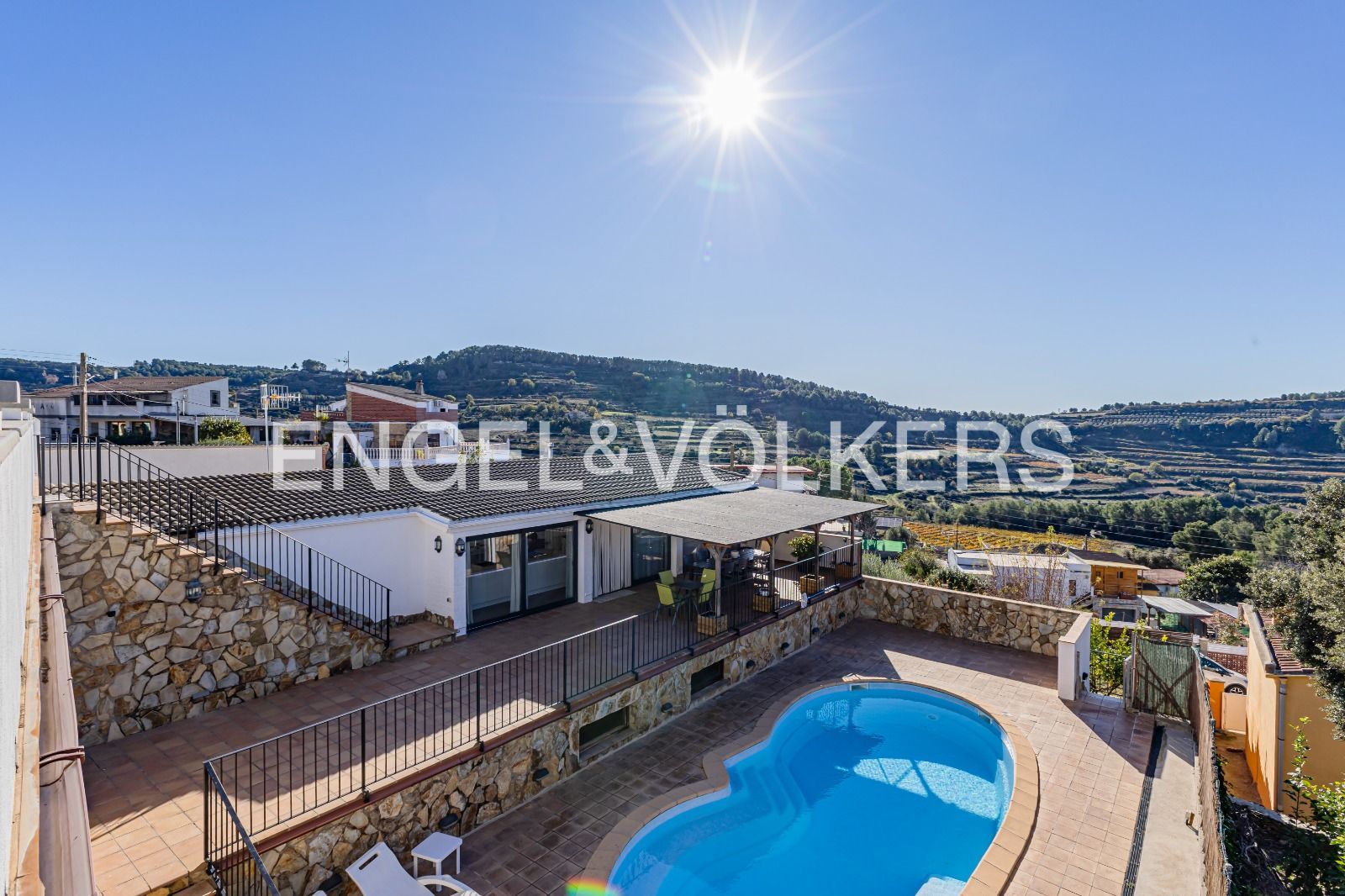 Exterior view of House or chalet for sale in Subirats  with Heating, Private garden and Balcony