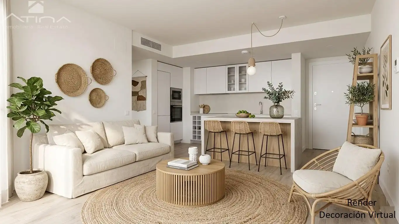 Living room of Apartments for sale in Jávea / Xàbia  with Air Conditioner, Heating and Private garden
