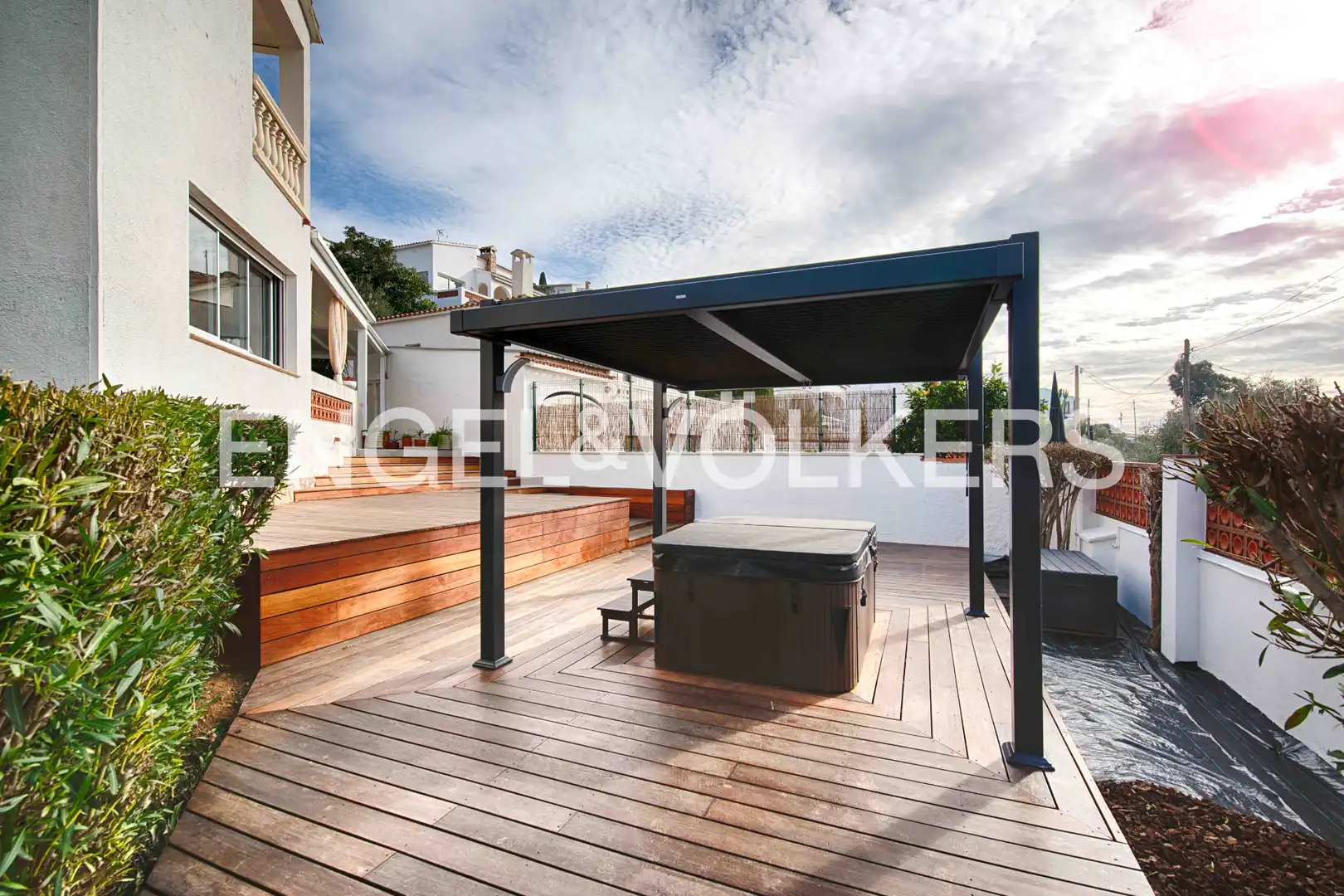 Terrassa de Casa o xalet en venda en Roses amb Calefacció, Jardí privat i Terrassa
