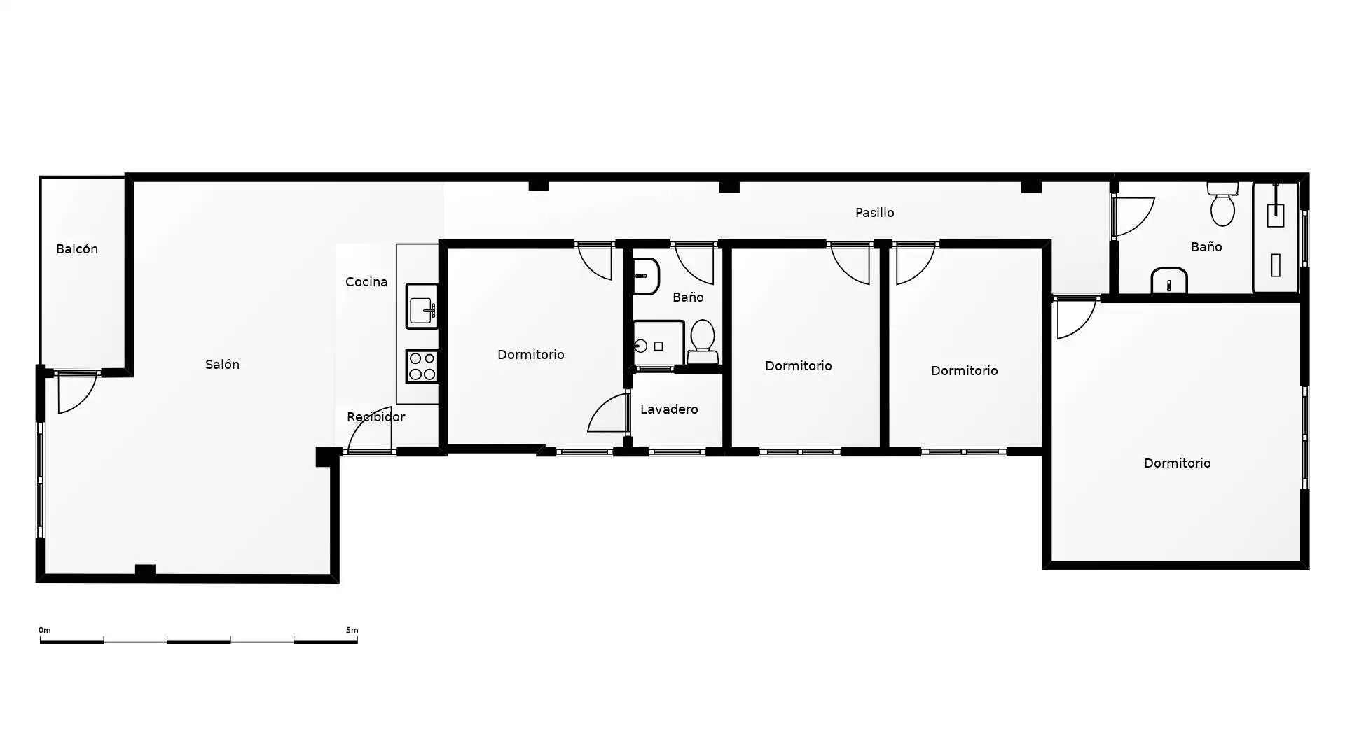 Wohnung zum Verkauf in Gandia mit Klimaanlage, Abstellraum und Balkon