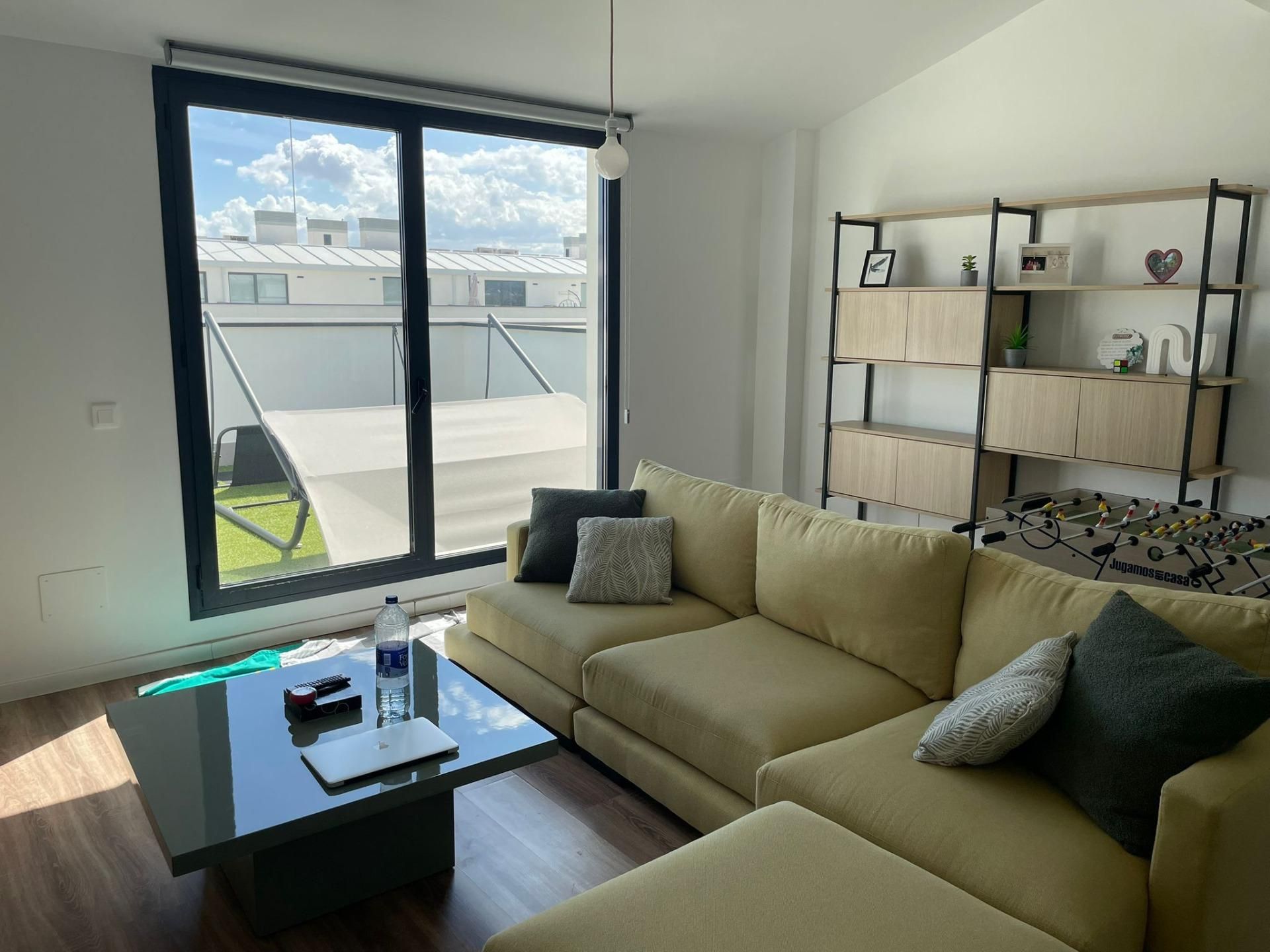 Living room of Attic for sale in La Pobla de Vallbona  with Private garden, Terrace and Storage room