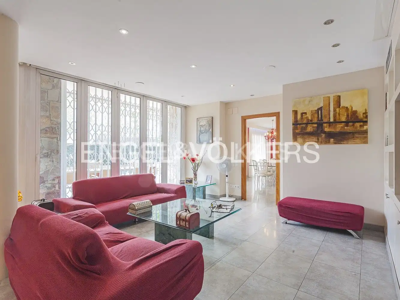 Living room of Detached homes for sale in Cerdanyola del Vallès  with Air Conditioner, Heating and Private garden