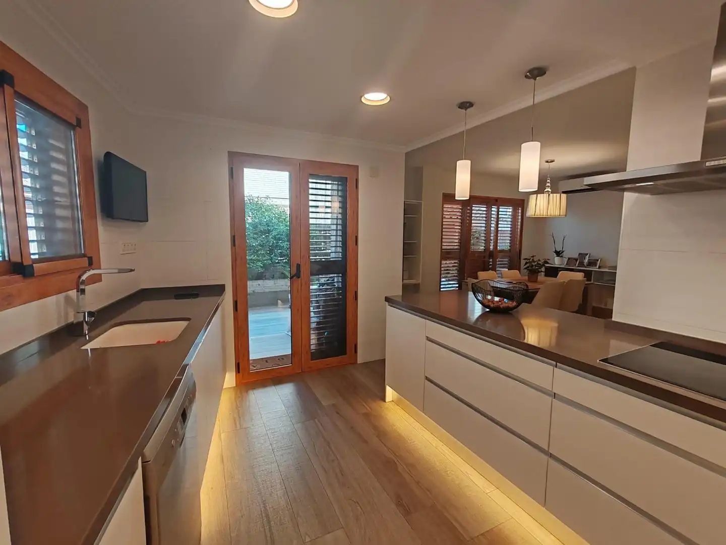 Kitchen of Detached homes for sale in Sagunto / Sagunt  with Air Conditioner, Heating and Parquet flooring