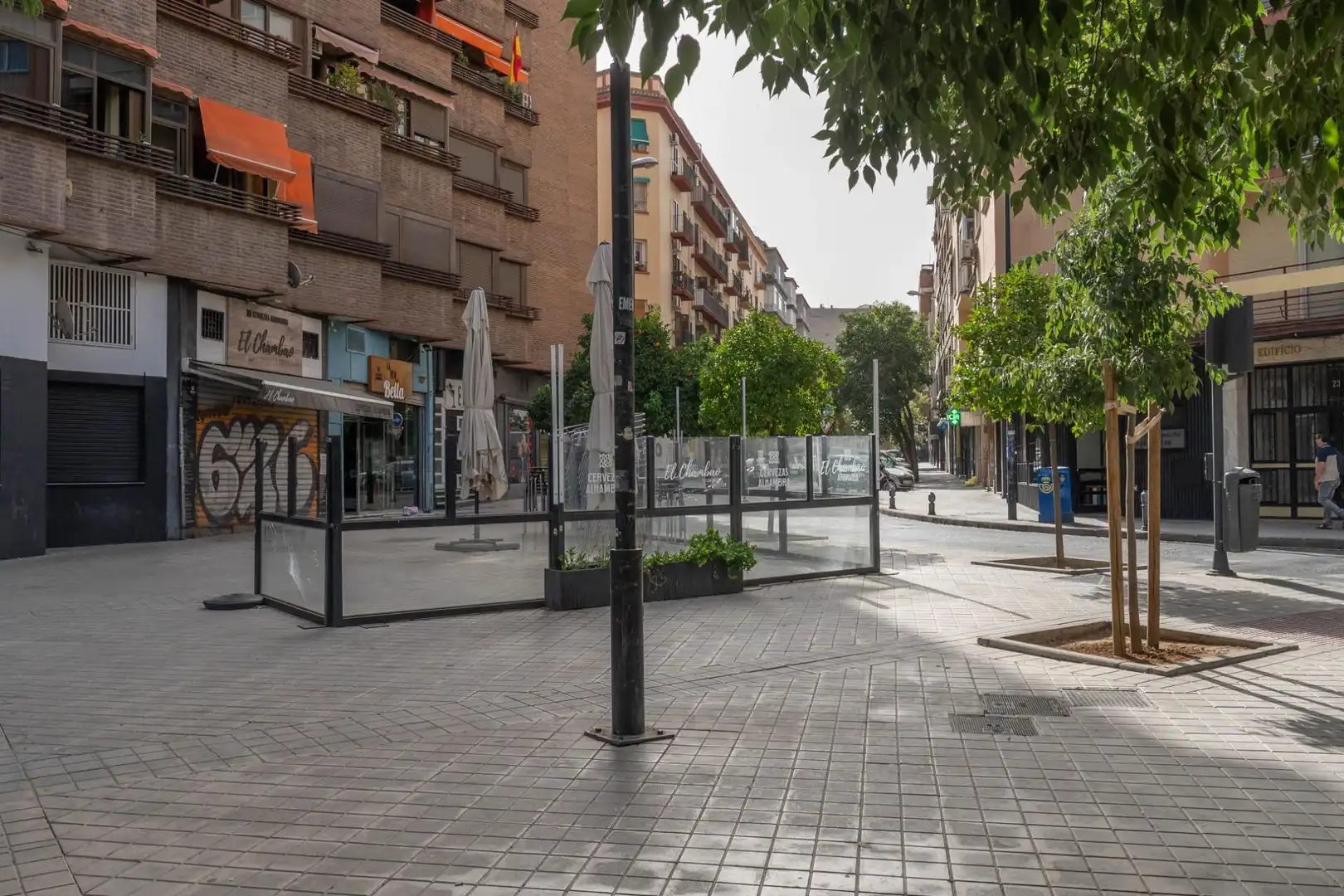 Exterior view of Flat for share in Granada  with Heating and Furnished