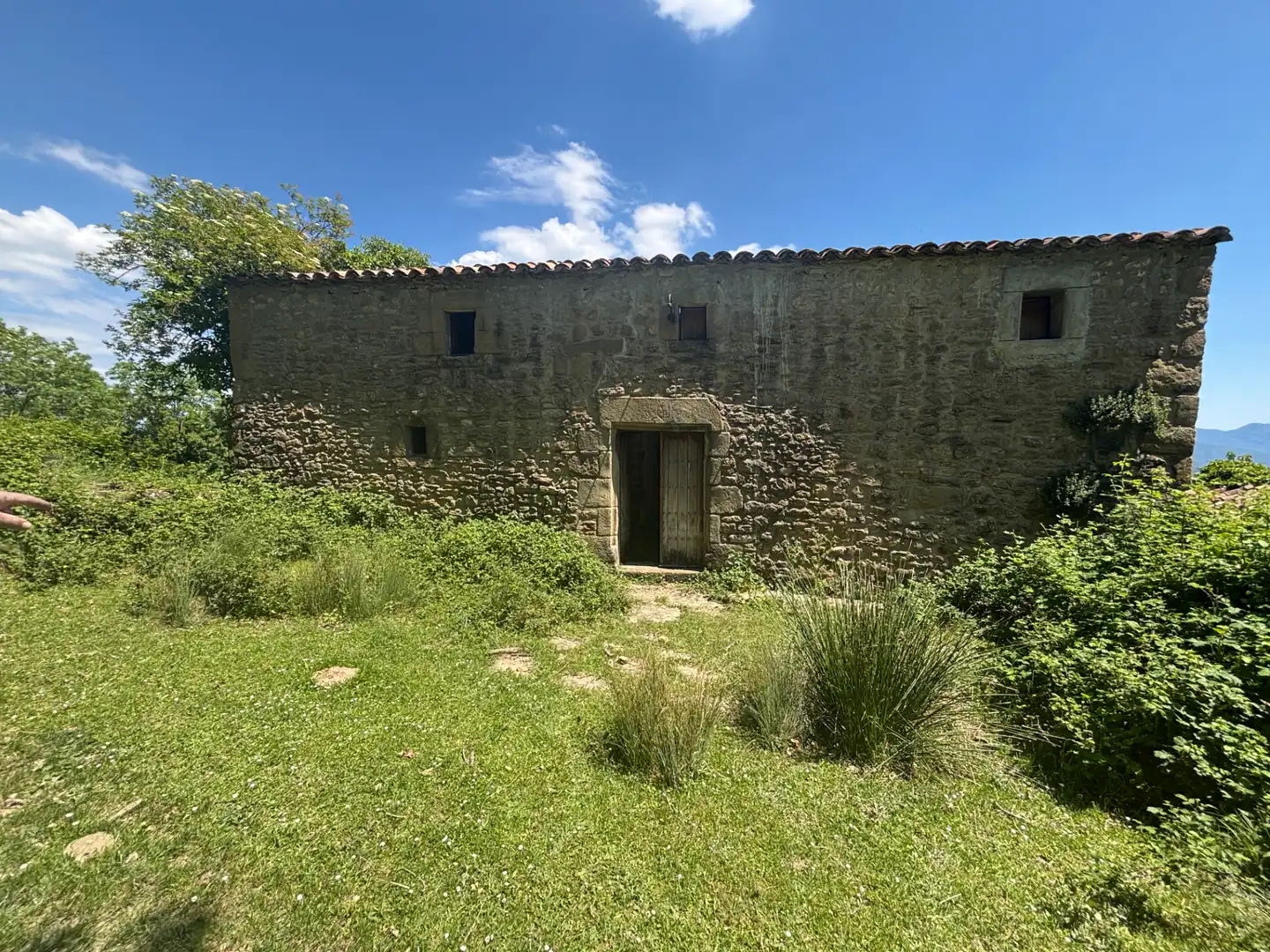 Vista exterior de Finca rústica en venta en Olot con Aire acondicionado, Calefacción y Jardín privado