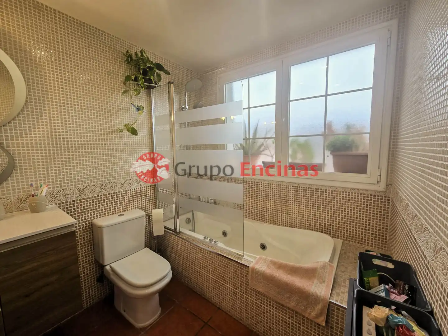 Baño de Casa o chalet en venta en Parla con Aire acondicionado, Calefacción y Jardín privado