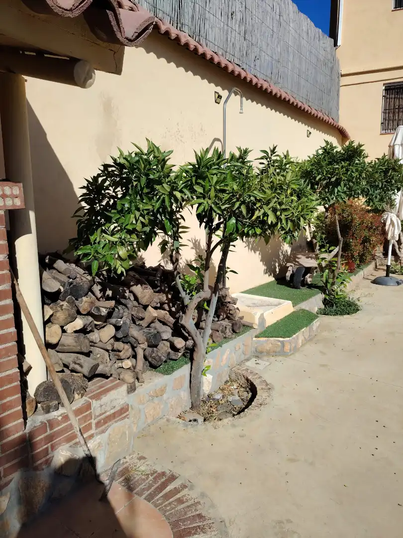 Terrassa de Finca rústica en venda en Dalías amb Aire condicionat, Jardí privat i Terrassa