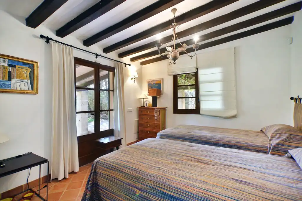 Bedroom of Country homes for sale in Pollença  with Air Conditioner, Heating and Private garden