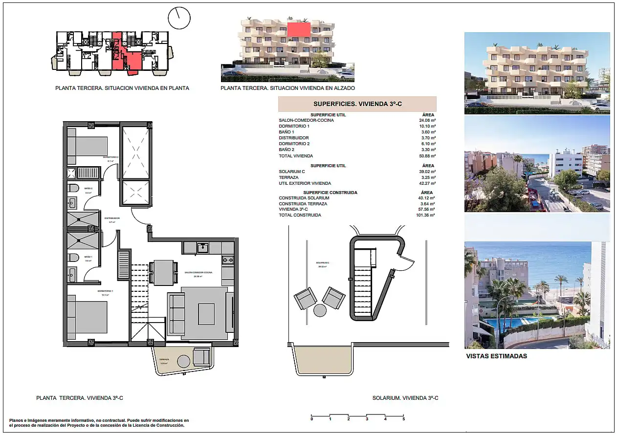 Apartamento con terraza en venta en Playa Muchavista, imagen 22