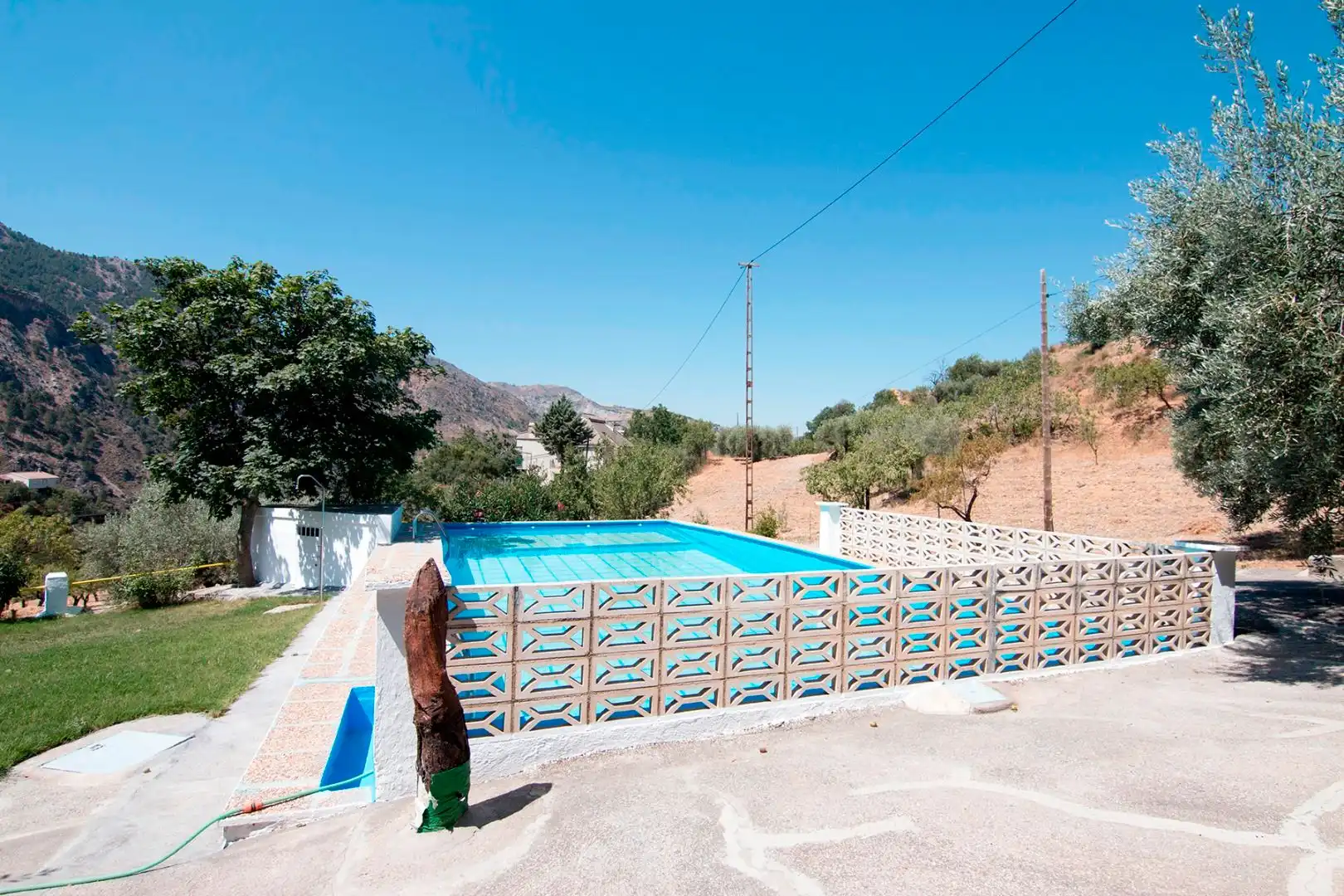 Piscina de Finca rústica en venta en Güéjar Sierra con Terraza, Piscina y Balcón
