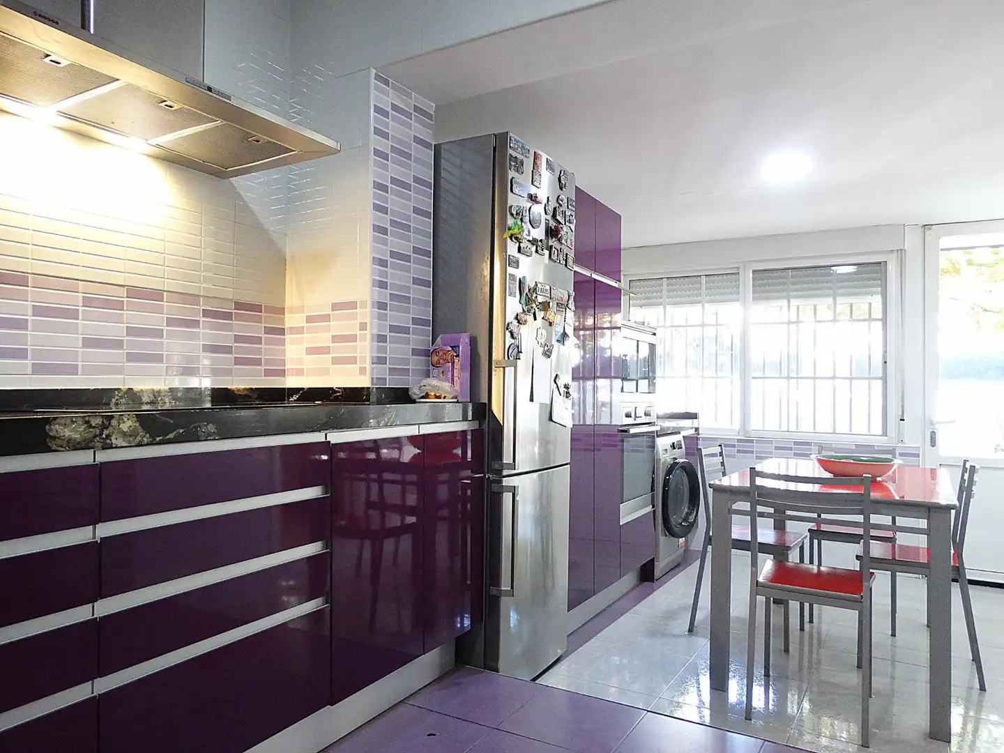 Cocina de Casa o chalet en venta en Arganda del Rey con Aire acondicionado, Calefacción y Jardín privado