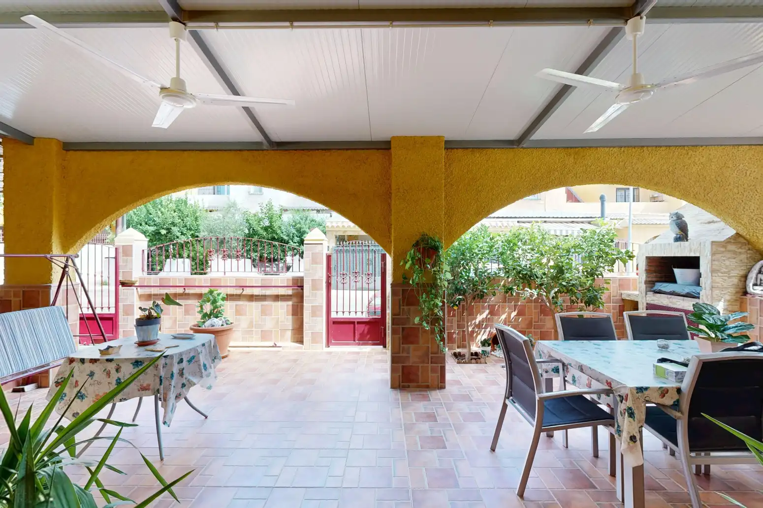 Terrassa de Casa o xalet en venda en Cartagena amb Jardí privat