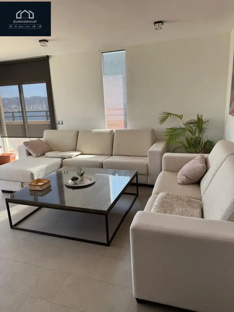 Sala de estar de Ático en venta en Finestrat con Aire acondicionado, Calefacción y Terraza