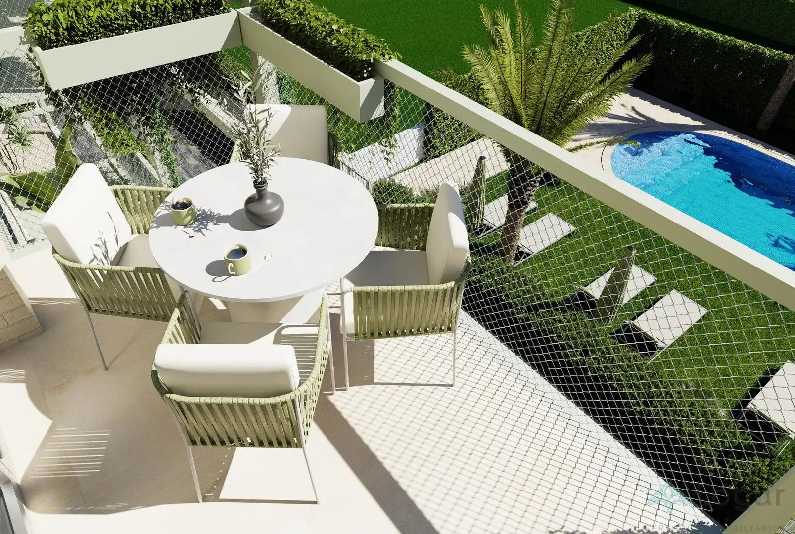 Terrace of Flat for sale in Murcia  with Air Conditioner, Heating and Terrace