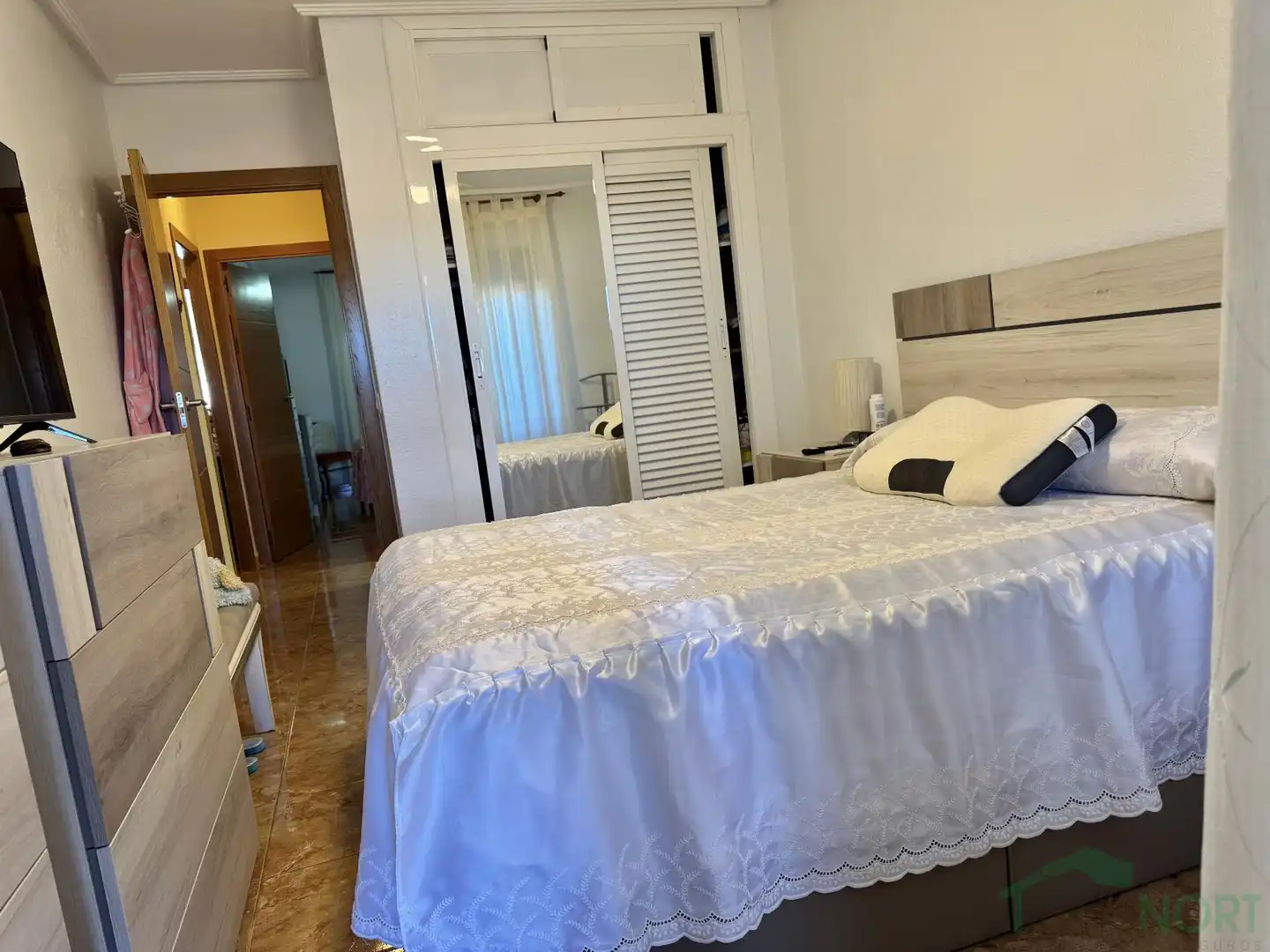 Bedroom of Flat for sale in La Manga del Mar Menor  with Balcony and Community pool