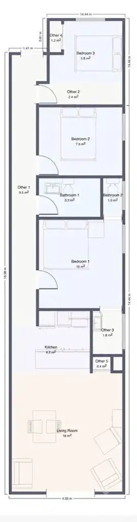Wohnung mit Terrasse zum Verkauf in Bailén - Miraflores, imagen 48