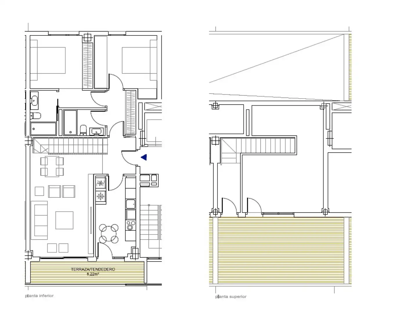 Attic for sale in Zizur Mayor / Zizur Nagusia  with Air Conditioner, Heating and Private garden